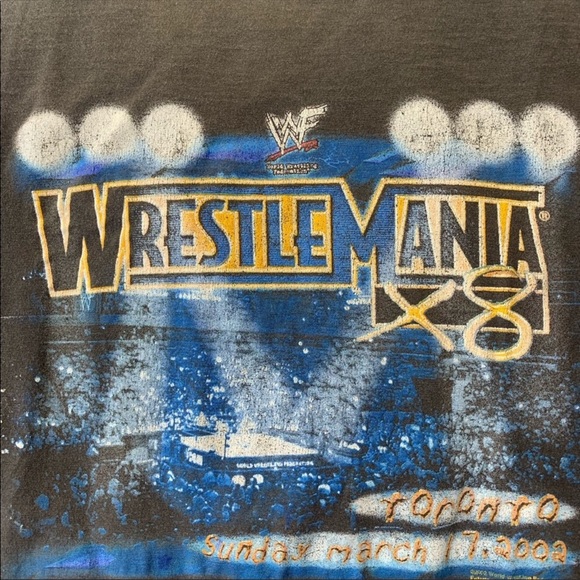 WWF WWE Wrestlemania X8 18 from Toronto Event. Size small. - Picture 3 of 4